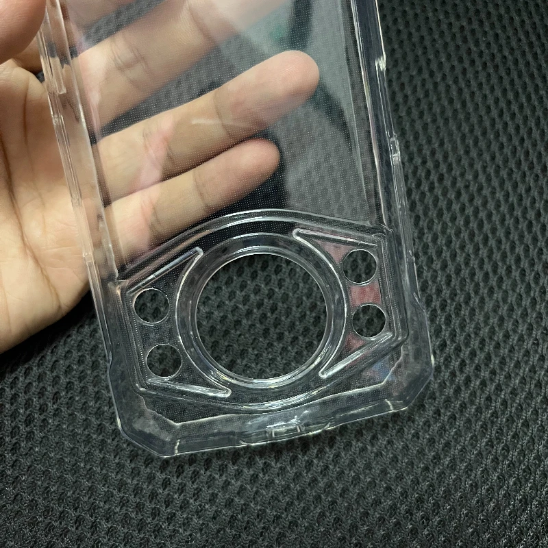 Premium Black Transparent Soft TPU Silicone Back Cover Phone Case