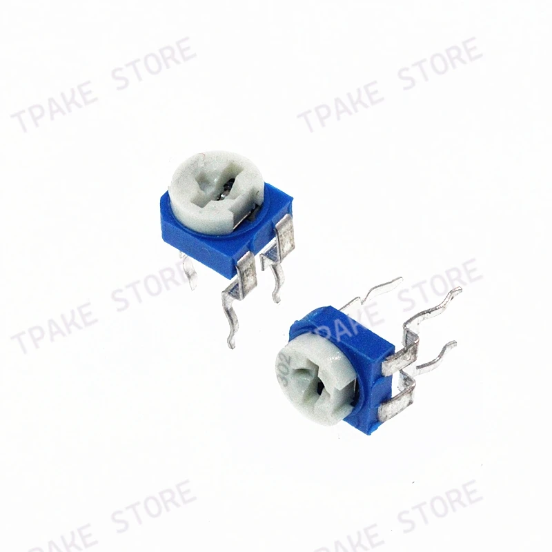 Потенциометр Trimpot RM065 201/501/102/202/502/103/203/503/104/204/504/105 WH06-2 200R 500R 10K 20K 50K 100K 200K 500K 1M Ом