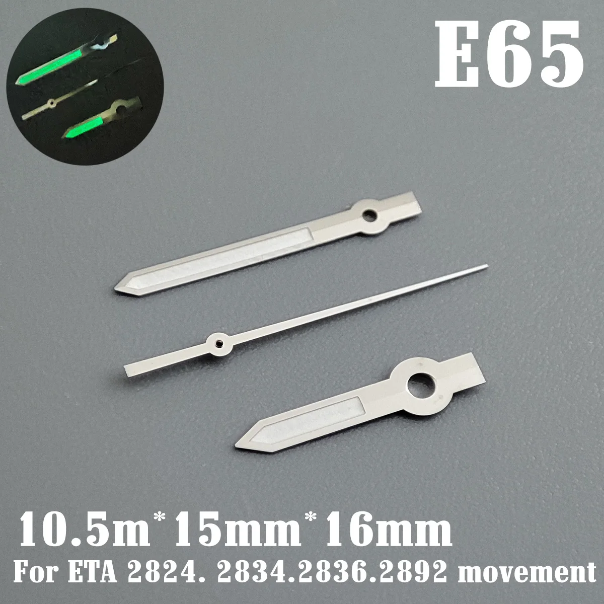 Green Super Luminous Watch Hands