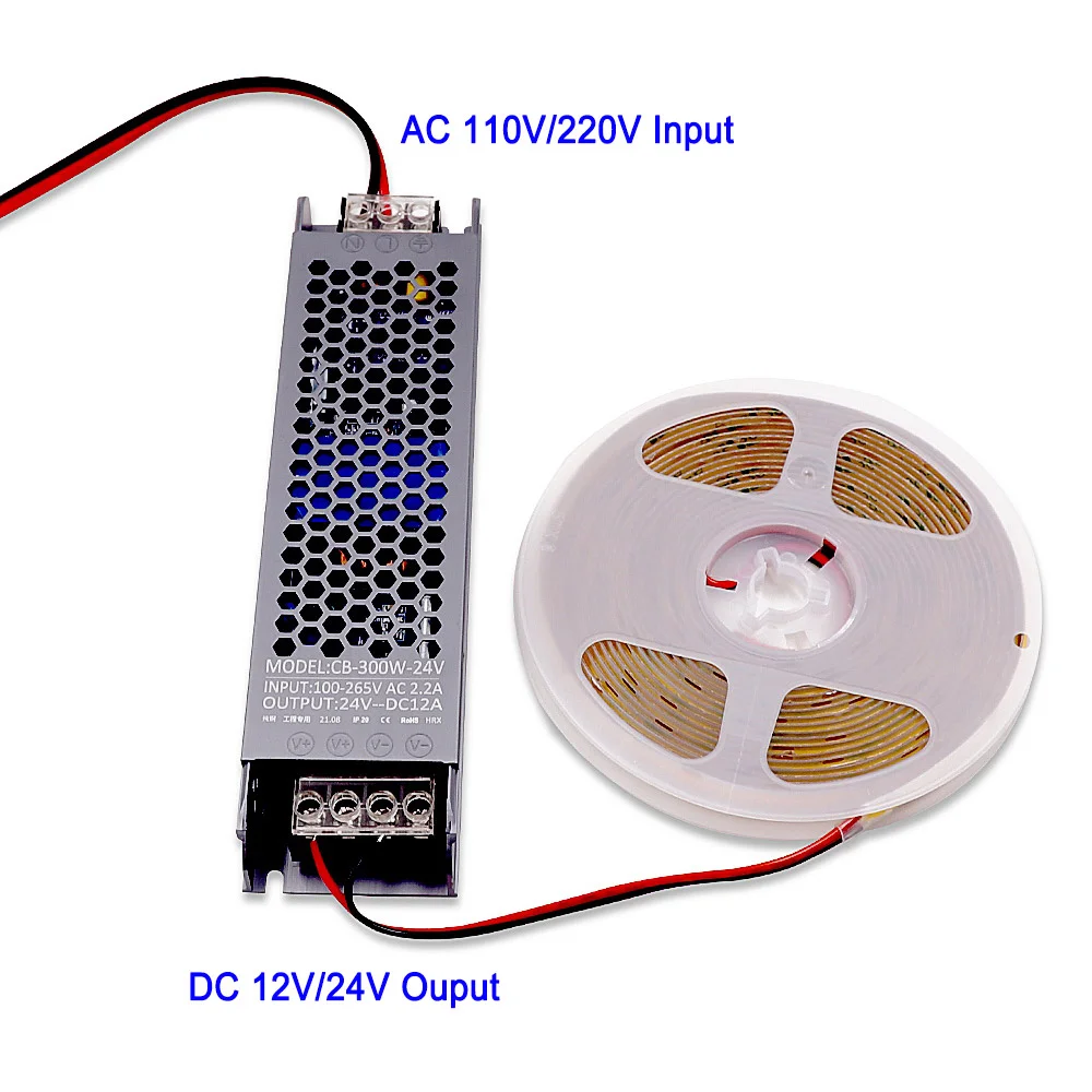 AC to DC 12V 24V 36V 48V LED Power Supply Mute Lighting Transformers100W 150W 200W 300W 400W 500w LED Light Driver Power Adapter