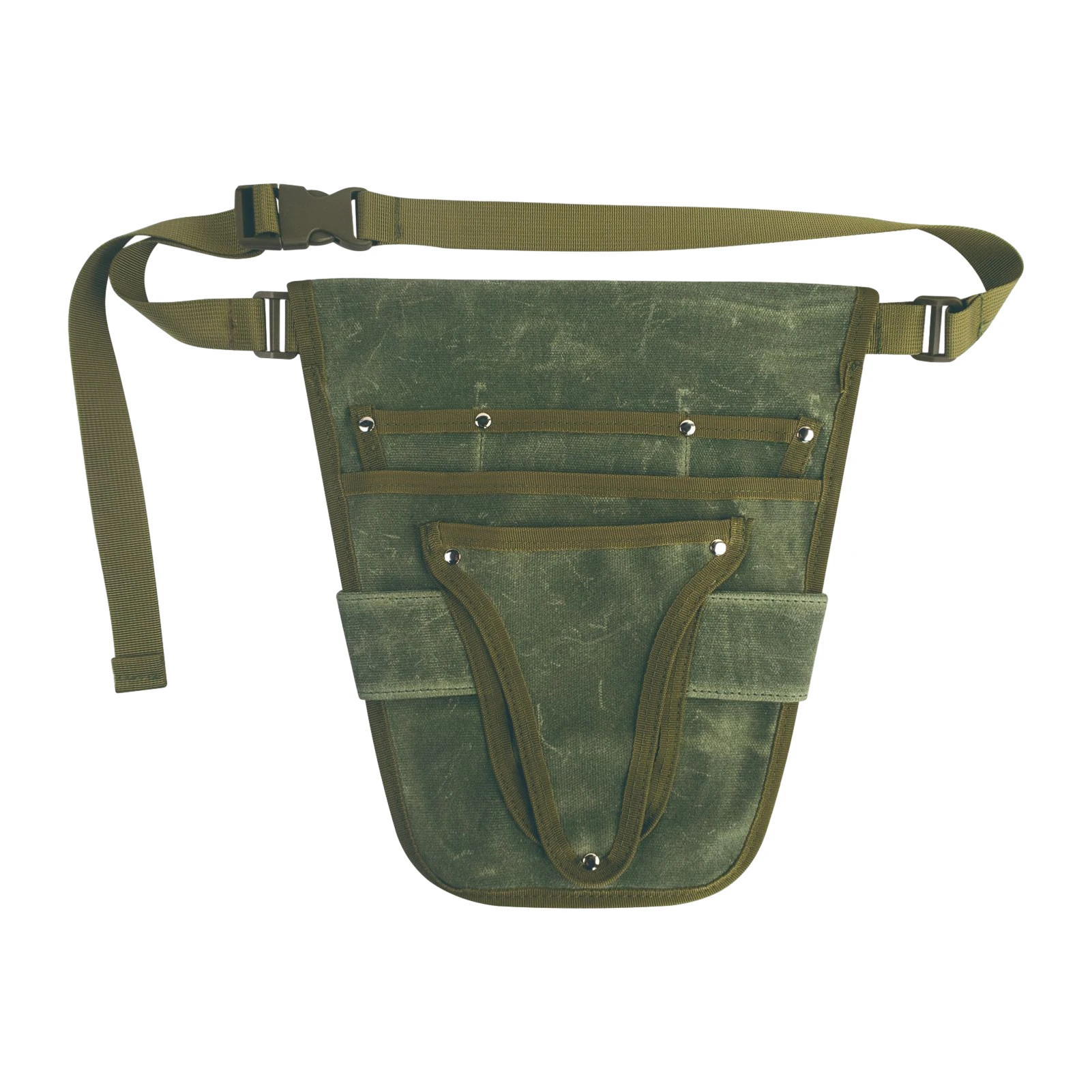 

С несколькими карманами для садоводческой мастерской, уличная отвертка, поясная переноска, холщовый чехол для инструментов и ремней, сумка для хранения для женщин и мужчин, зеленая