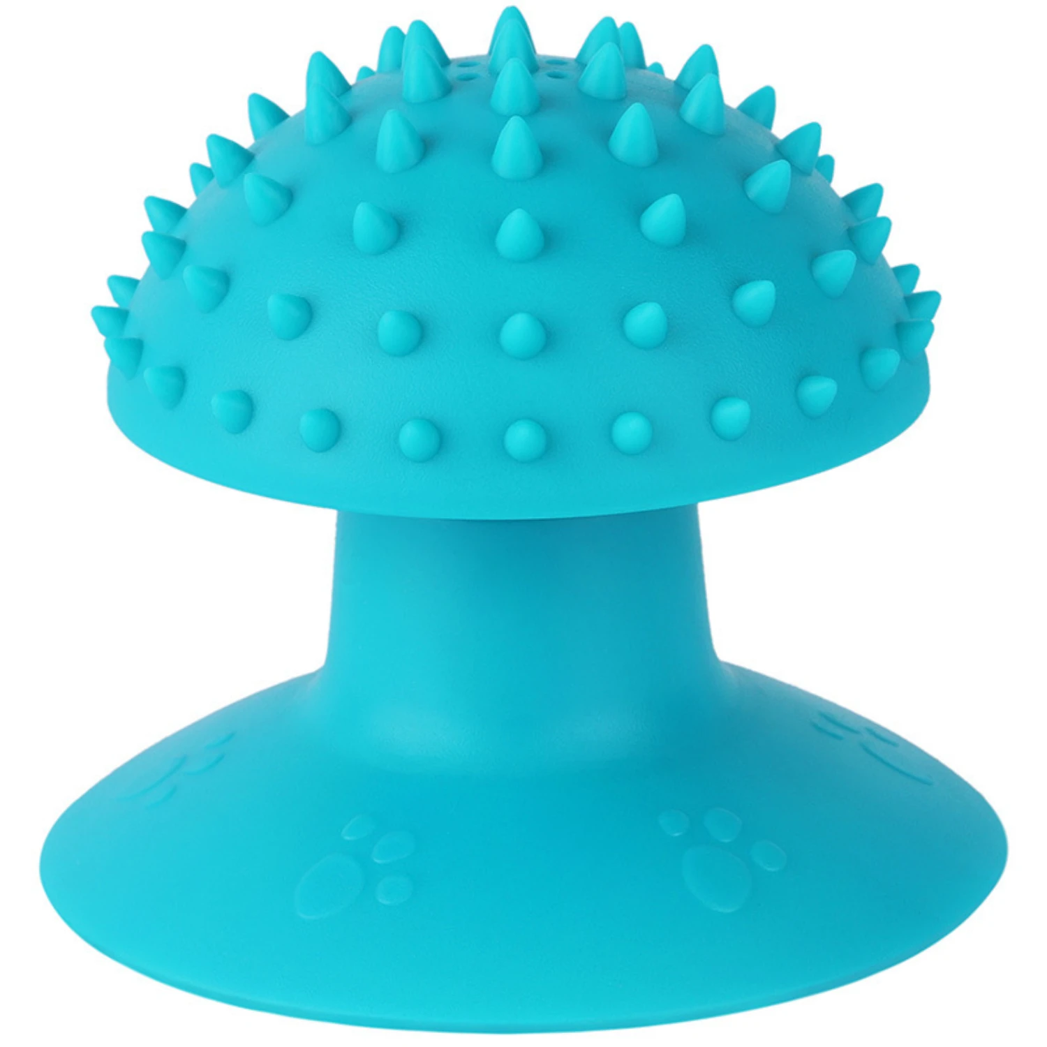 1pc Pet Cat Suction Ruffle Massager, Cat Scratching Tickle Tickle Comb, Suction Massage Brush