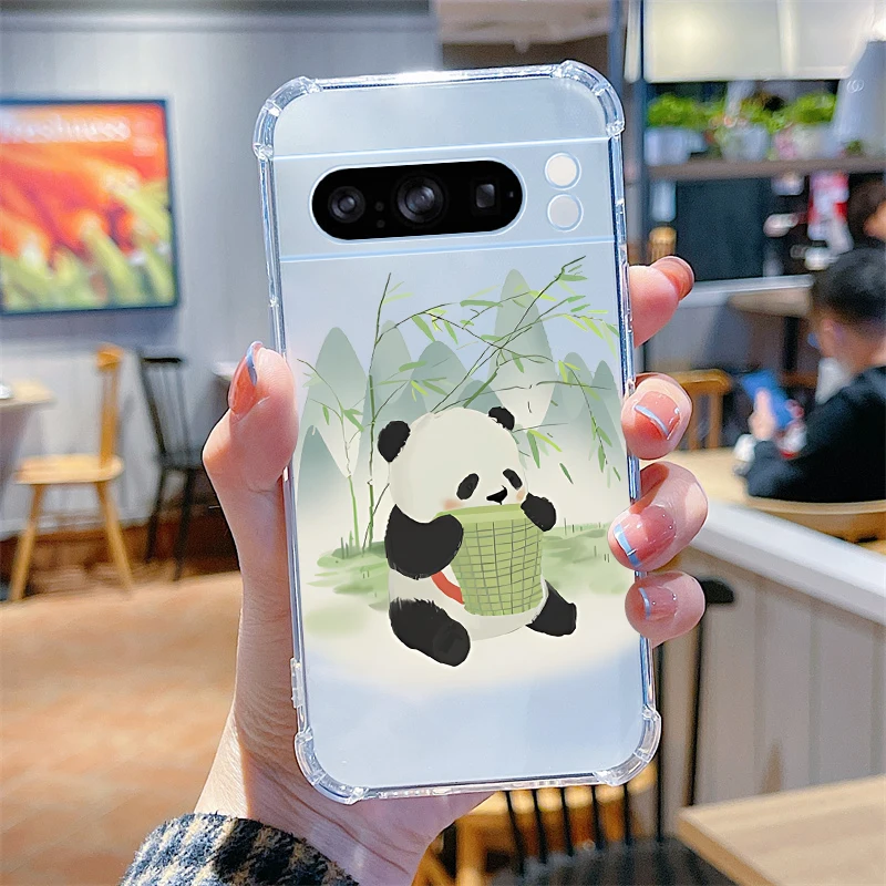 Panda Land Transparent Protective Case
