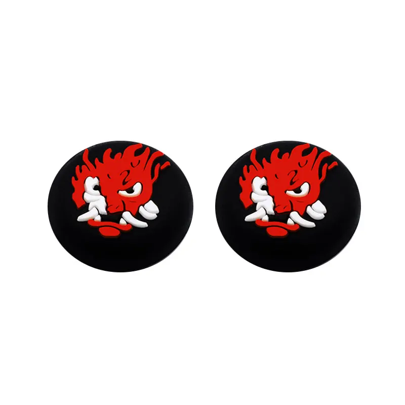 Soft Silicone Thumb Stick Grip Caps - Set of 2, Thumbstick Covers