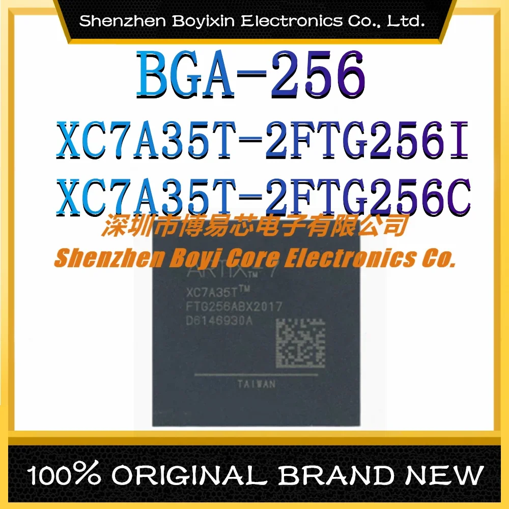 XC7A35T-2FTG256I XC7A35T-2FTG256C Package: BGA-256 Programmable Logic Device (CPLD/FPGA) IC Chip xc7a35t 1fgg484c xc7a35t 1fgg484i xc7a35t 2fgg484c xc7a35t 2fgg484i xc7a35t 3fgg484e xc7a35t xc7a35 xc7a ic mcu fpga chip bga484