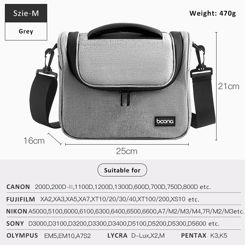 Waterproof DSLR Camera Shoulder Bag for Photography Essentials