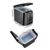Réfrigérateur électrique pour voiture, 6L, 12V, mini réfrigérateur, congélateur, véhicule, chauffage indispensable, glacière, formateur électronique 6