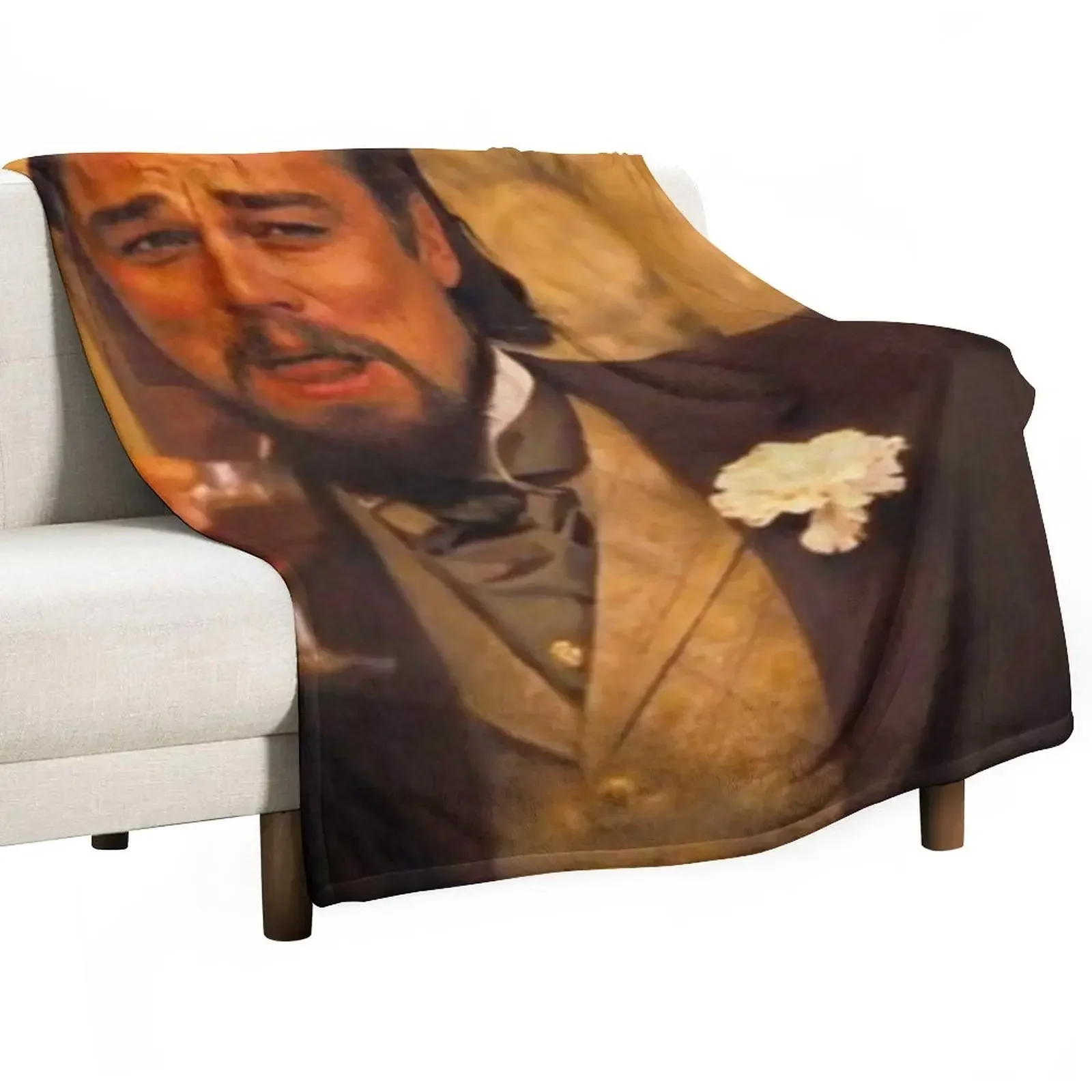 

Leonardo DiCaprio Meme Throw Blanket Kid'S cosplay anime Blankets