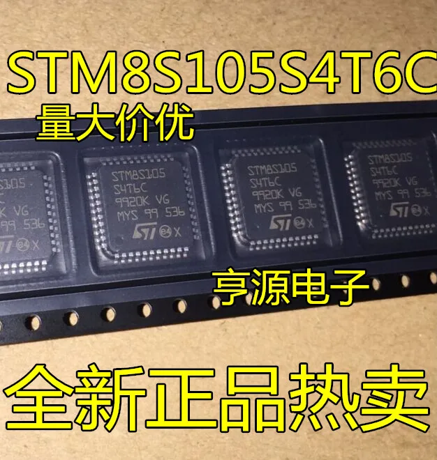 

50 шт./партия 100% новый STM8S105S4T6C STM8S105 LQFP44 8