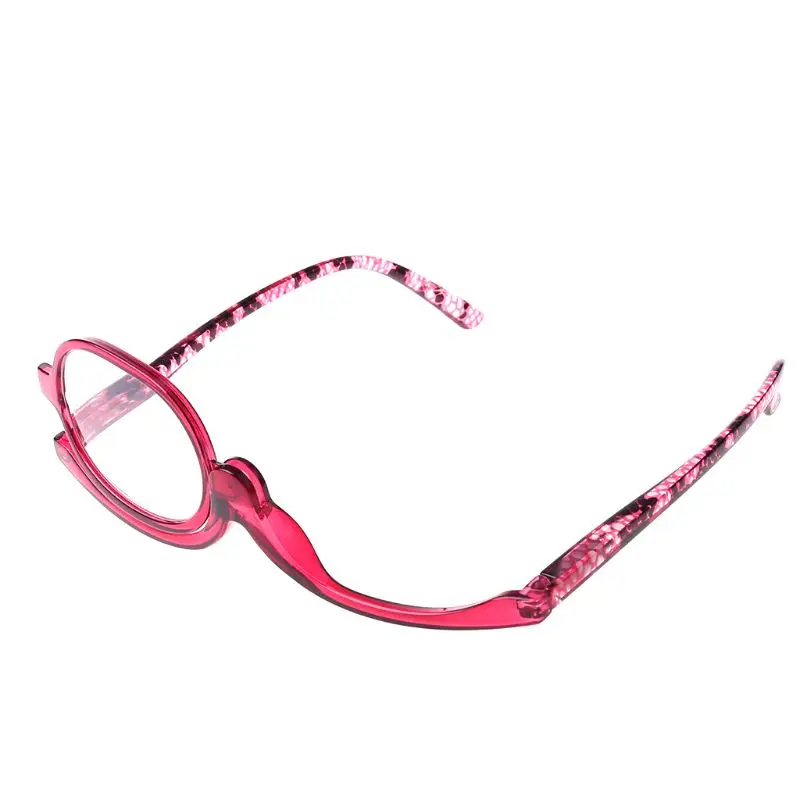 Women Makeup Reading Glasses Rotatable Flip Make Up Eye Glasses Presbyopic +1.00 To +4.0 images - 6