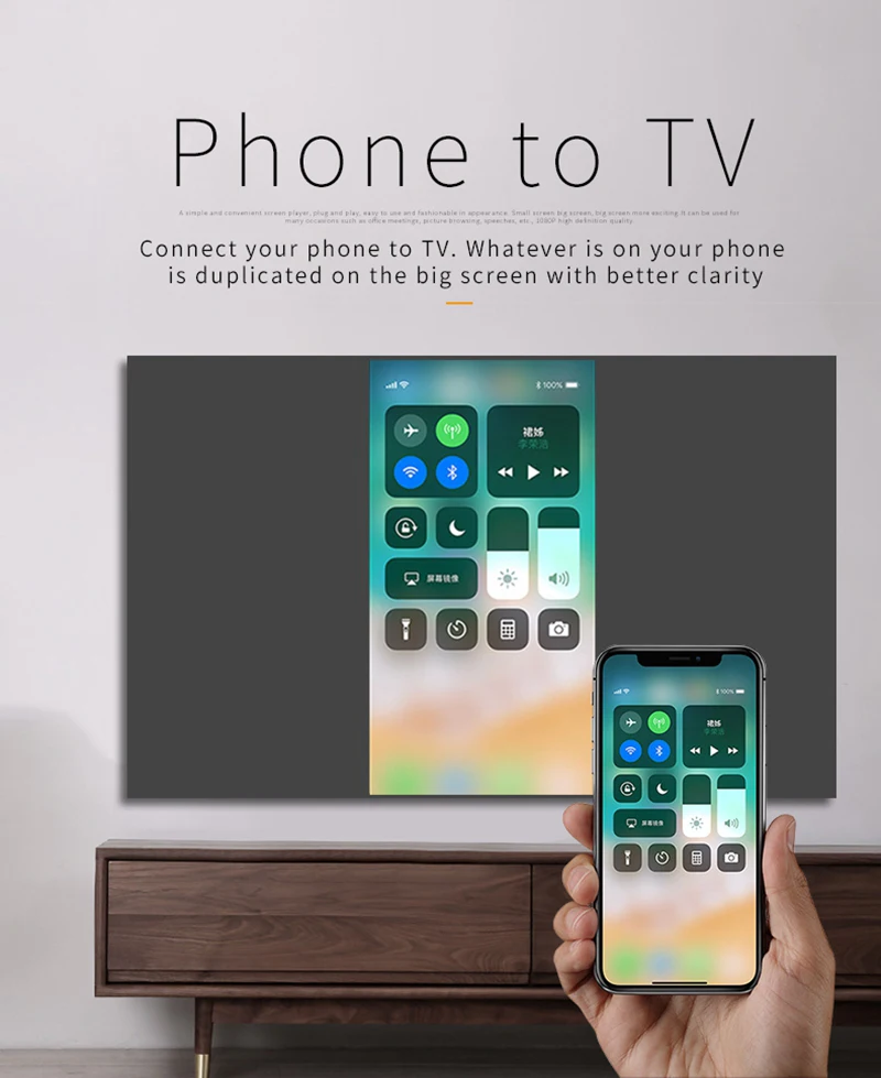 Mirascreen-2.4G 5G 4K TV ƽ Wifi ÷  ű, ̷  ȭ  Airmirror AirPlay MiraCast ȭ TV 
