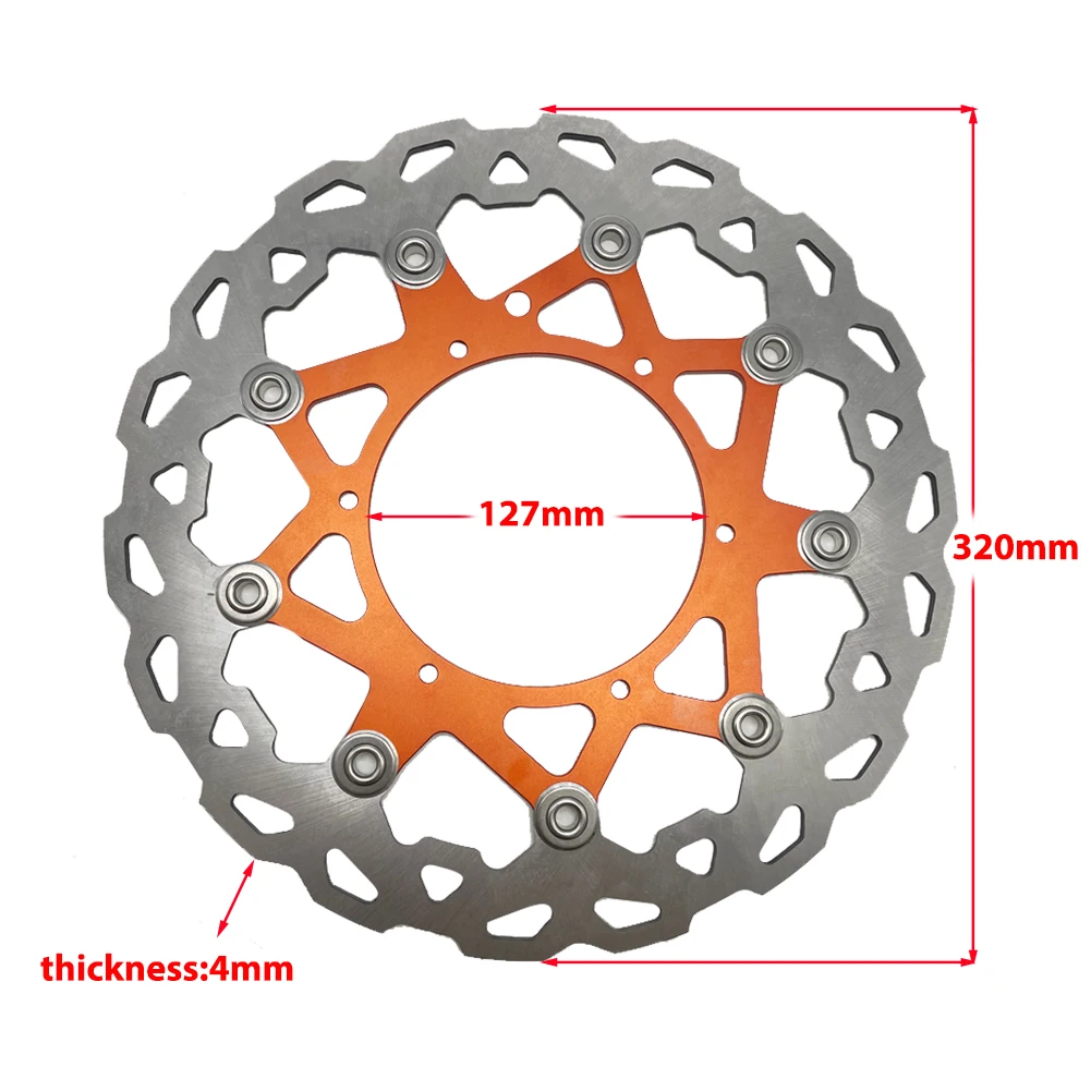 Floating Pit Bike Brake Disc Motorcycle Enduro Rotor Disc Ktm Exc