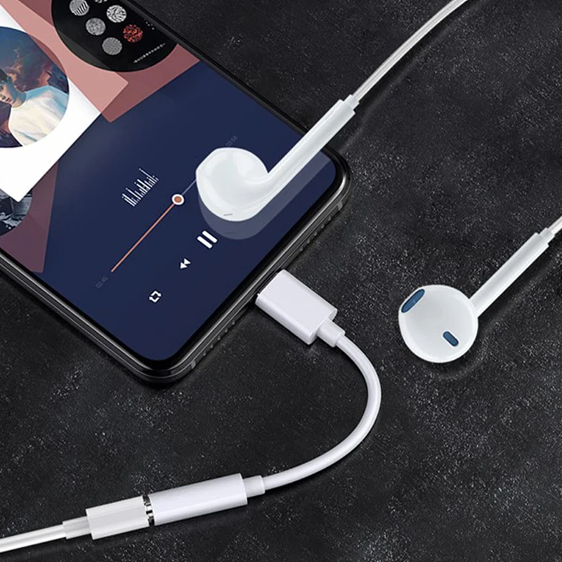

Кабель для подключения USB Type-C к 3,5 мм