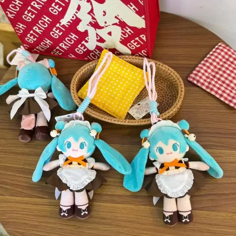 Adorable Plush Keychain - Cartoon Character Backpack & Car Decoration Gift