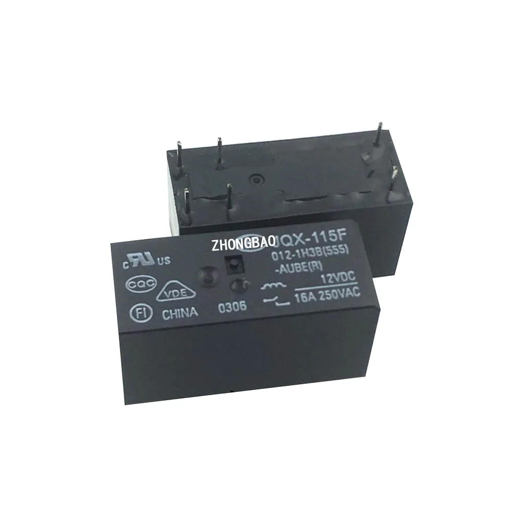 

Реле JQX-115F 012-1H3B, 6 контактов, 12 В постоянного тока, 1 шт.