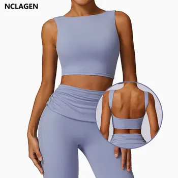 High Support Open Back Sports Bra 1