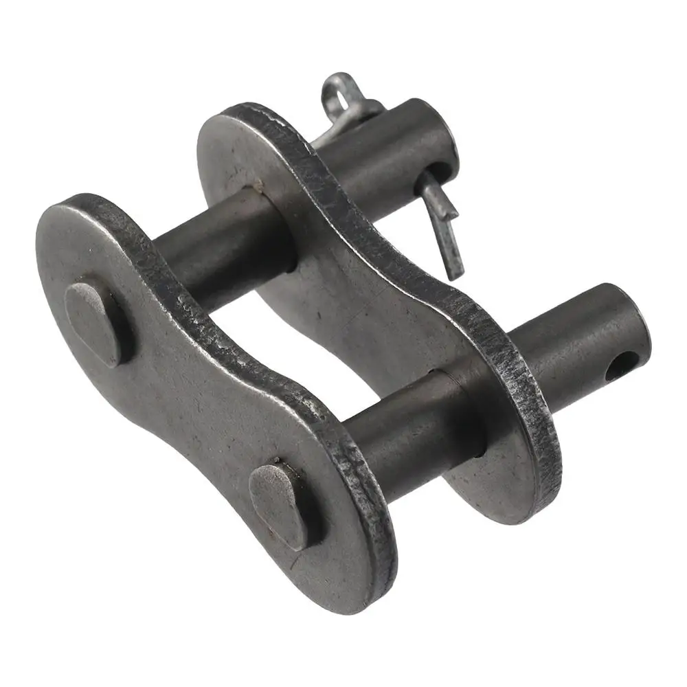 5Pcs 1 1/4" Pitch #100 Chain Master Connector Carbon Steel Standard Connecting Split Links Link Joint Parts for 20A Chain