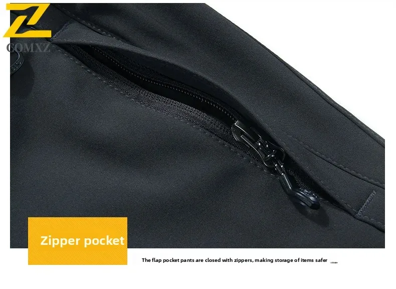 EiAO Softshell Pants Men's Winter Thermal  Waterproof Windproof Fleece Lined Ski Hiking Mountaineering Anti-Snow Taped Seams2025