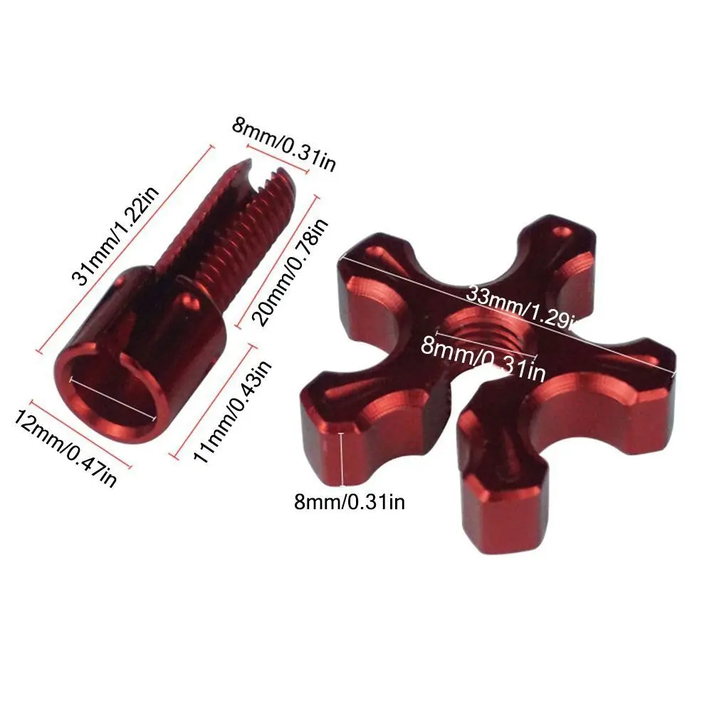 Clutch Alignment Tool Universal Motorcycle Clutch Adjustment Screw Aluminum Alloy Clutch Cable Adjuster Modification Motorbike M8 Accessories