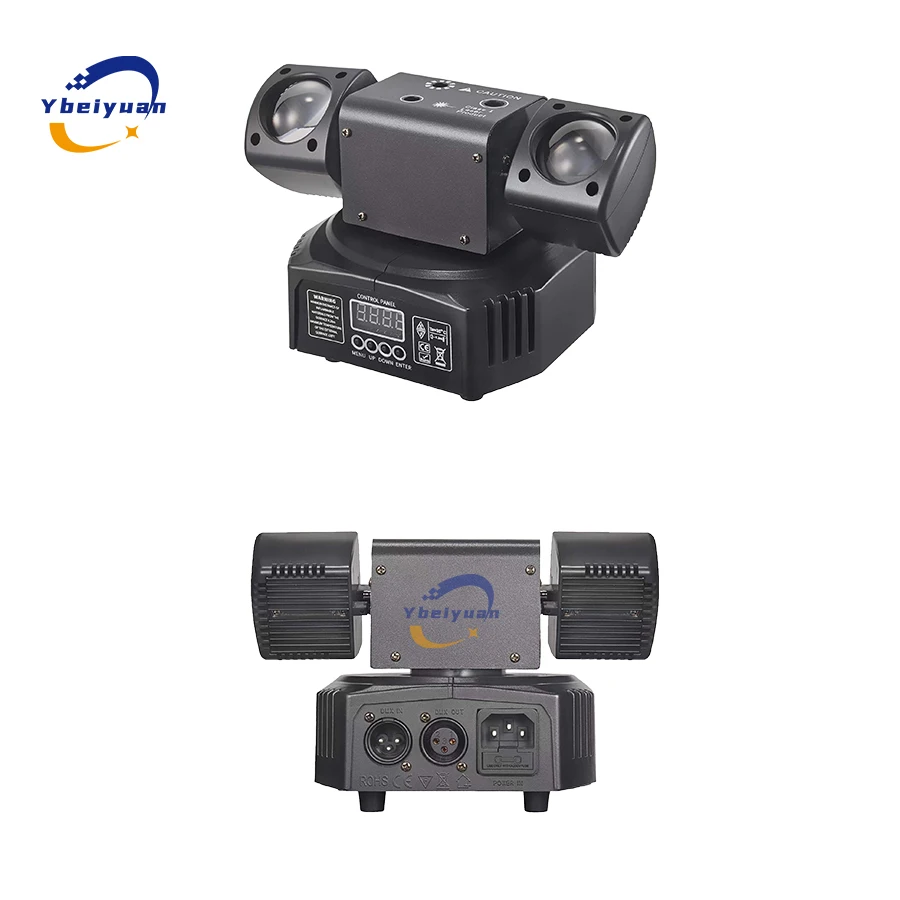 Ybeiyuan New LED Rotating Laser Beam Strobe 3-in-1 Disco