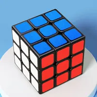 SENGSO Magic Cube 3x3 Frosted Texture Sticker Magic Cube Educational Toys Children Puzzle Toys Designated For Competition Cubes 3