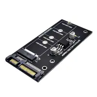 M2 To SATA3 Adapter Card High Efficiency SATA M2.SSD Convert Adapter Card NVME SSD Upgraded SATA 6 Gbps NGFF Adapter 1