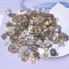 Vintage Steampunk 10/30/100Pcs Random Animal Owl Charms For Jewelry Making Owl Pendants Wholesale Ornaments Jewelry Accessories 3