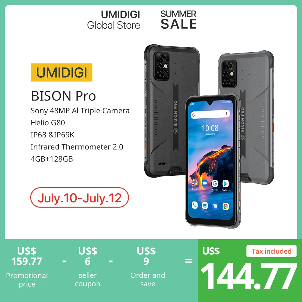 卸直営店(お得な特別割引価格) UMIDIGI BISON PRO Global