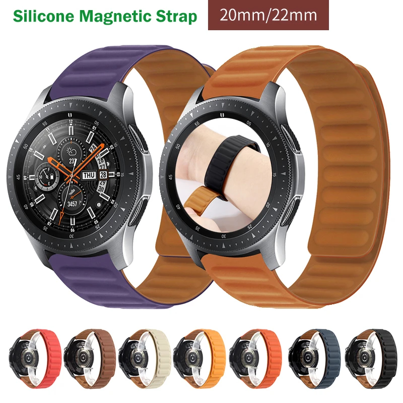 20mm 22mm Silicone Strap for Samsung Galaxy Watch Band 42mm