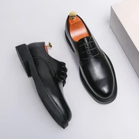 Spring Autumn Soft Sole Comfortable Casual Shoes Men's Outdoor Hiking Travel Shoes High End High Quality Men's Suit Dress Shoes 2