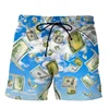 Funny 3d Printed Dollar Beach Shorts For Men Kids Summer Personalized Fashion Swim Trunks Cool Street Short Pants Women Clothing 4