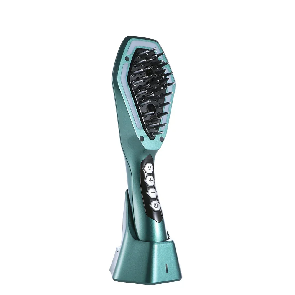 Lescolton red light therapy photon care oil-control hair-loss prevention multi functional EMS hair comb scalp massage brush