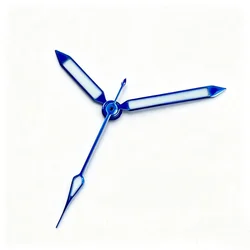 Elegant Blue/Black/Silver Watch Hands Needles for Timepiece Enhancement (Blue - ETA 2824)