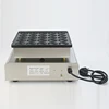 25 Holes Mini Dutch Pancake Machine Stainless Steel Heart-Shaped Poffertjes Pan Grill Non-Stick 850W Electric Muffin Maker 3