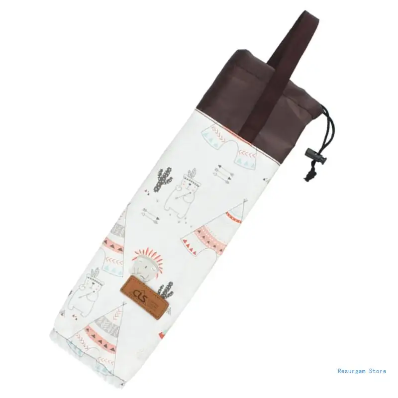 Camping Cup Storage Bag One Use Paper Cup Dispenser One Use Paper Holder