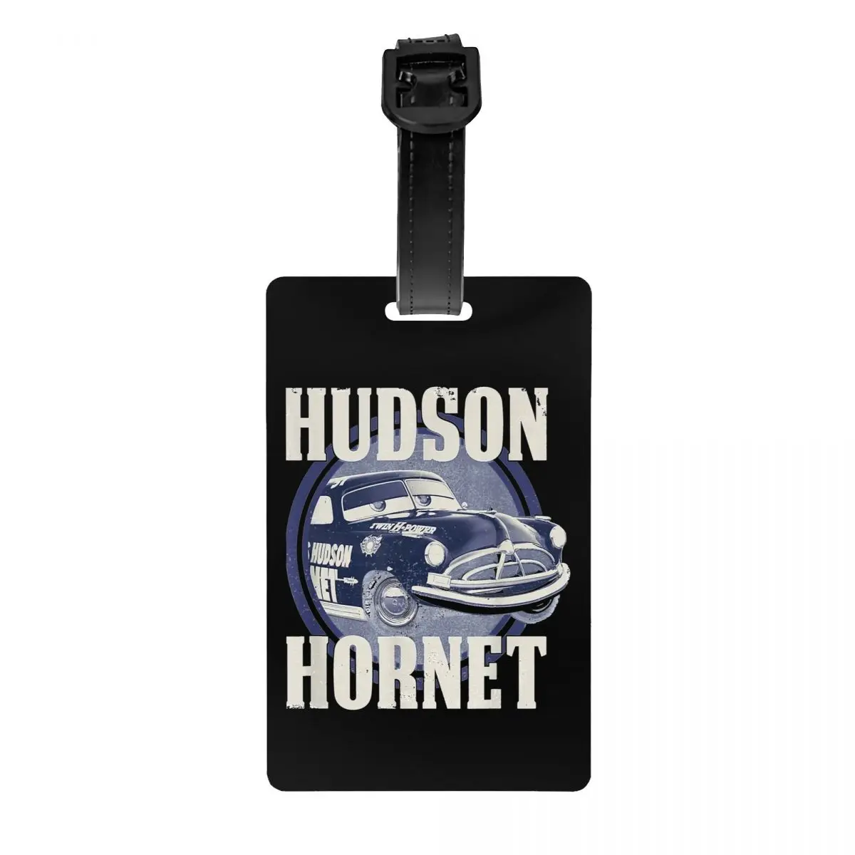 Hudson Hornet Badge Cars Bagaglio Tag Travel Lightning Mcqueen Label Holder Bagaglio Tag Id Address For Women'S Bagaglio Tag Gift
