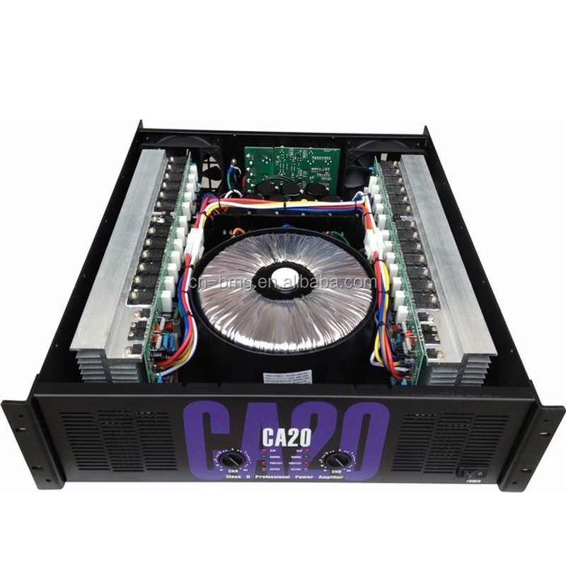 

CA2 CA4 CA9 CA12 CA18 CA30 CA50 Professional Sound Standard CA20 Power Amplifier 1300 Watts x/ CA20 Crest Audio Power Amplifier