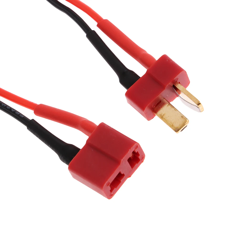 Dilwe RC Cavo a Spina T, RC Lipo Batteria Cavo 1 Femmina a 2 Maschi Connettore Cavo 14AWG per RC ESC Batteria Lipo