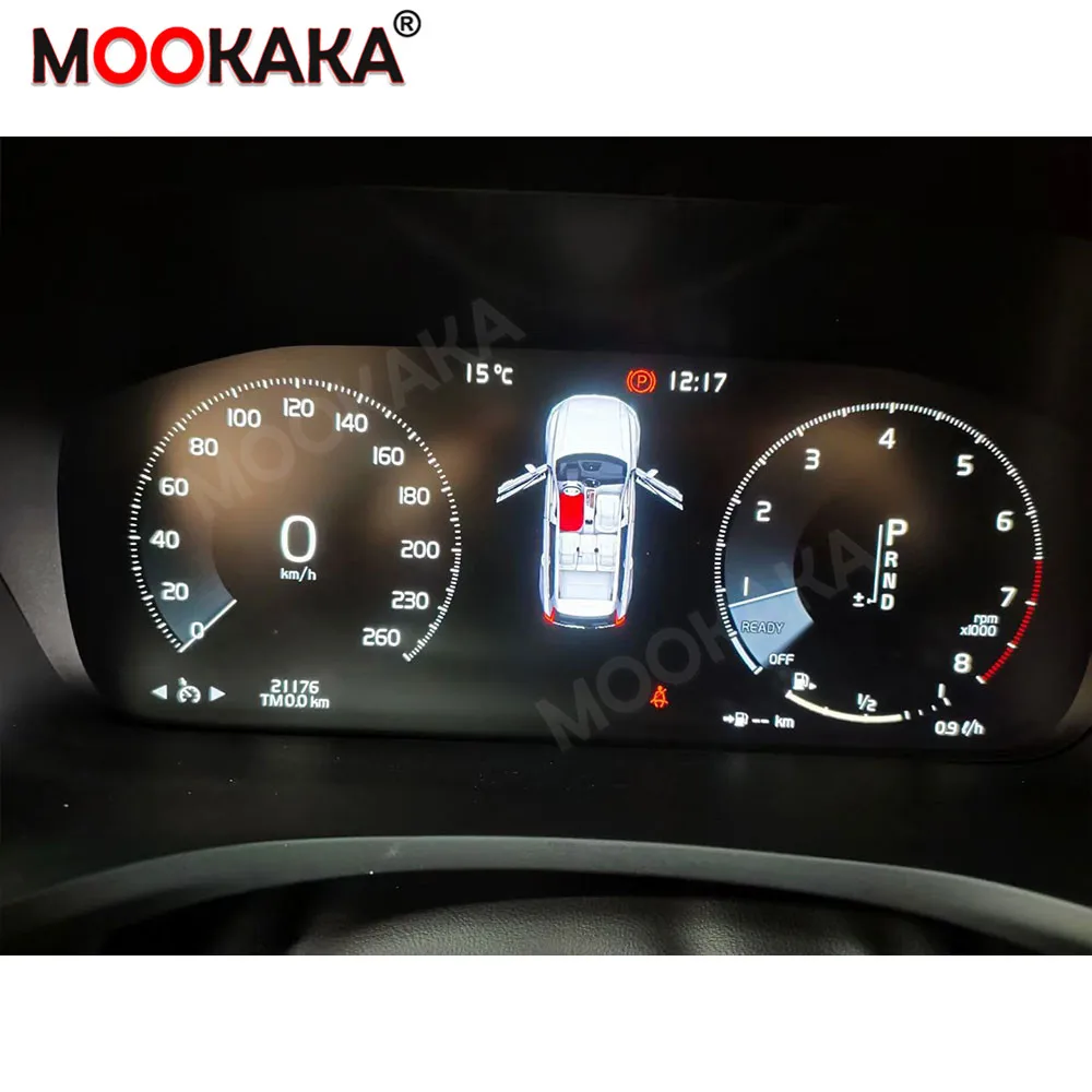 ForVolvoXC90S60XC60S9020132020LCDAndroidDigitalDashboard