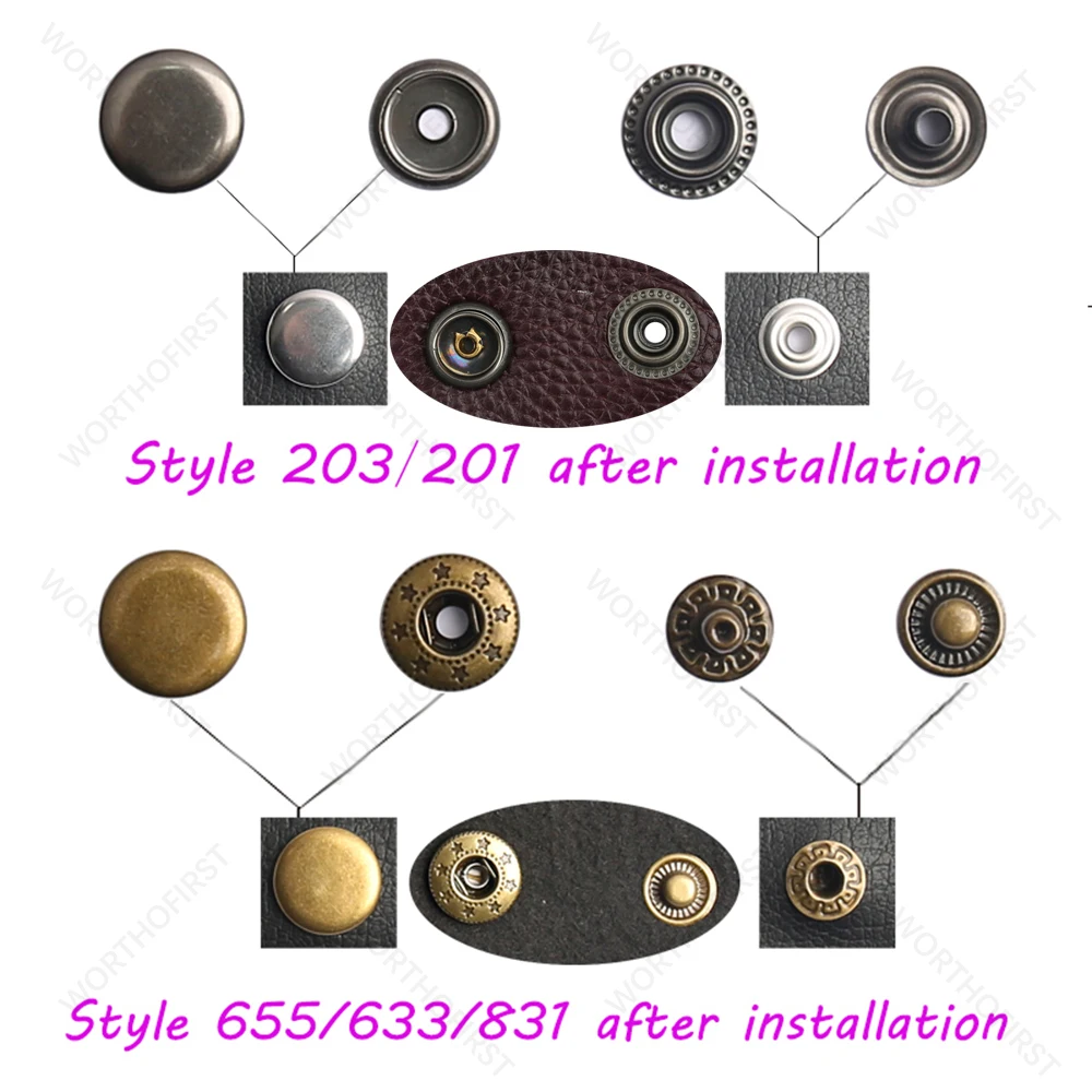 Metal Snap Button Kit 4