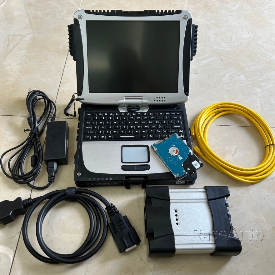 BMW ICOM NEXT A + B + C 엔지니어 소프트웨어, CF-19 노트북, 사용 준비 완료, 차세대 ICOM A2, 2024.06V