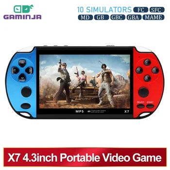 GAMINJA X7 4.3inch Handheld Game Console 1