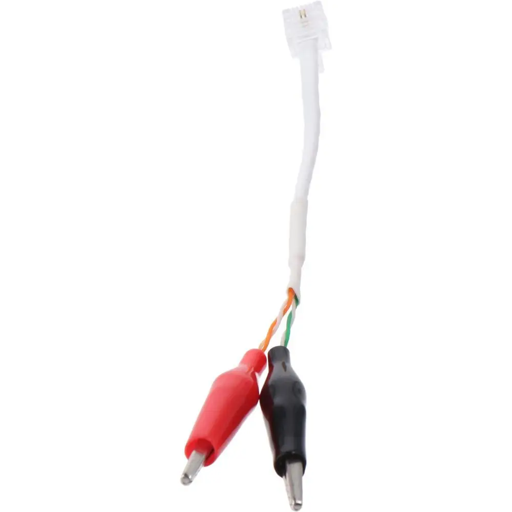 Tone and Probe Wire Trace Kit Replacement Cables Leads with Alligator Clips RJ11 / RJ12 / RJ45 Plug Electrical Equipment Parts alligator clips test clip test hooks clips alligator clip adapter