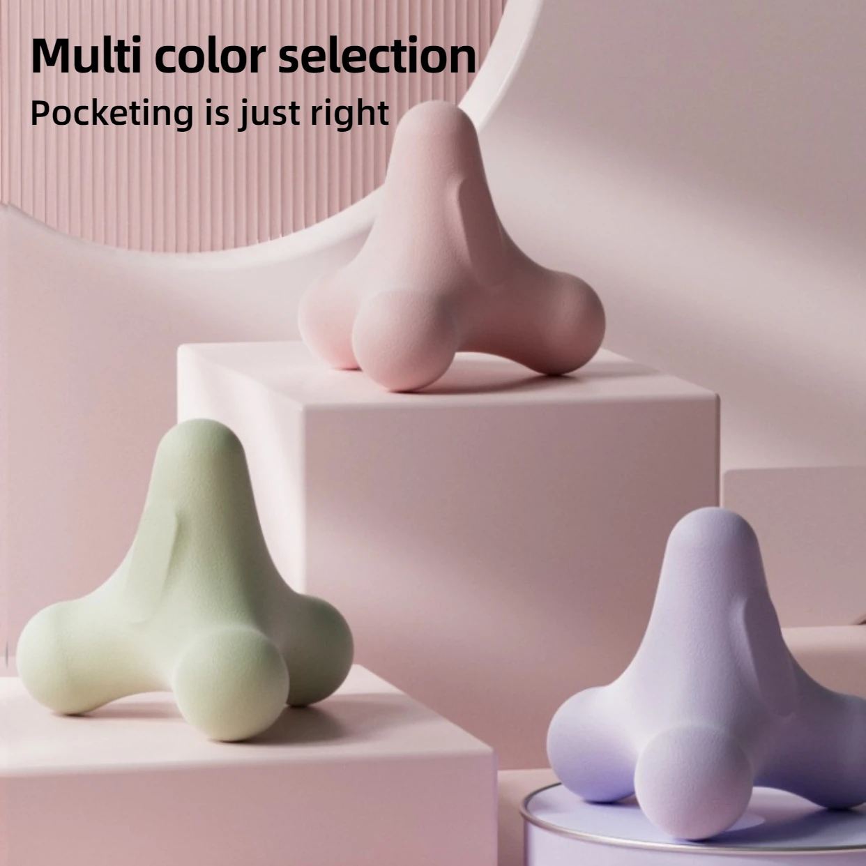 Four Corner Fascia Ball Plantar Ball Massage Shoulder Neck Waist Hand Muscles Lactate Exercise Relaxation Meridian Fitness Ball