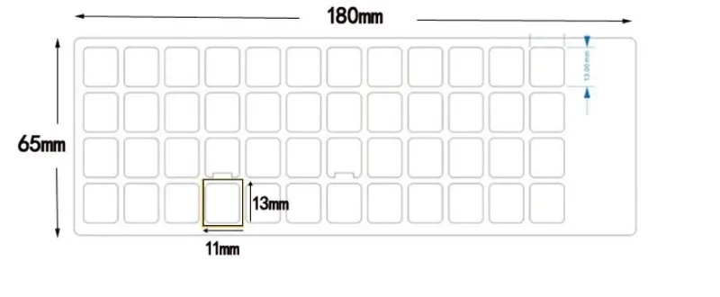 Keyboard Stickers Keyboard Cover Universal Russian Transparent Keyboard Stickers for Laptop Letters Keyboard Cover for Notebook Computer PC Dust Protection 1pc