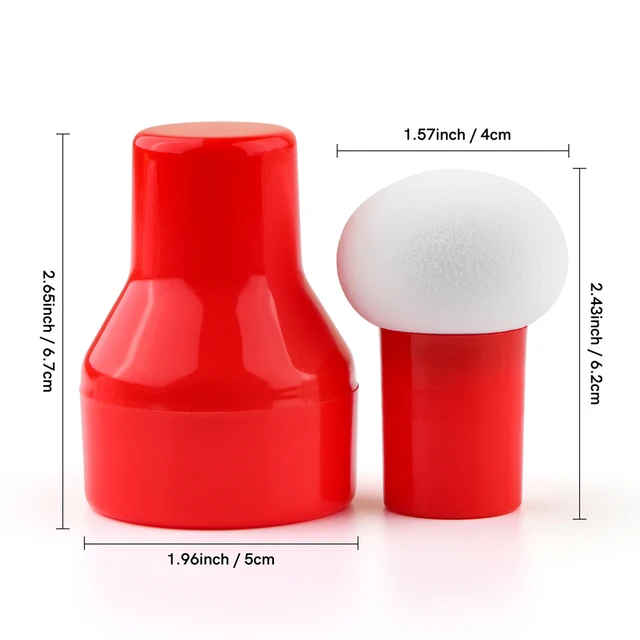 Köteg 12-24Pcs Szivárványos Papír Pouncers Tinta Applikátor Tároló Tokjával Közvetlen Alkalmazáshoz A Kézműves Projekteknél Könnyen - Image 4