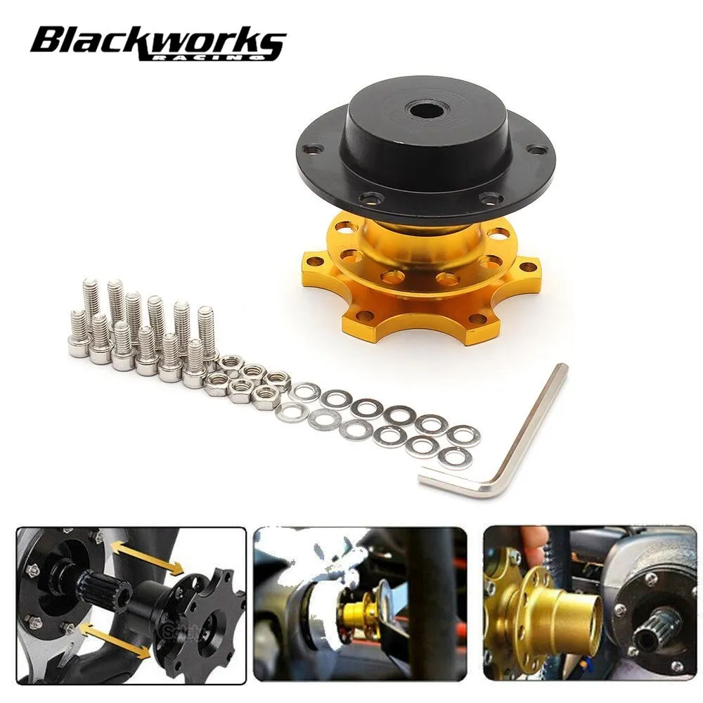 Universal Racing Aluminium Stuurwiel Quick Release Hub Kit Wiel Hub