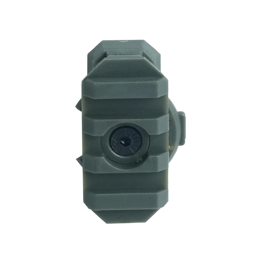 BOOIU New Fast Helmet Side Rail Adapter Nylon 360 Rotatable Helmet Rail Flashlight Mount For Airsoft Helmet Hunting Accessories
