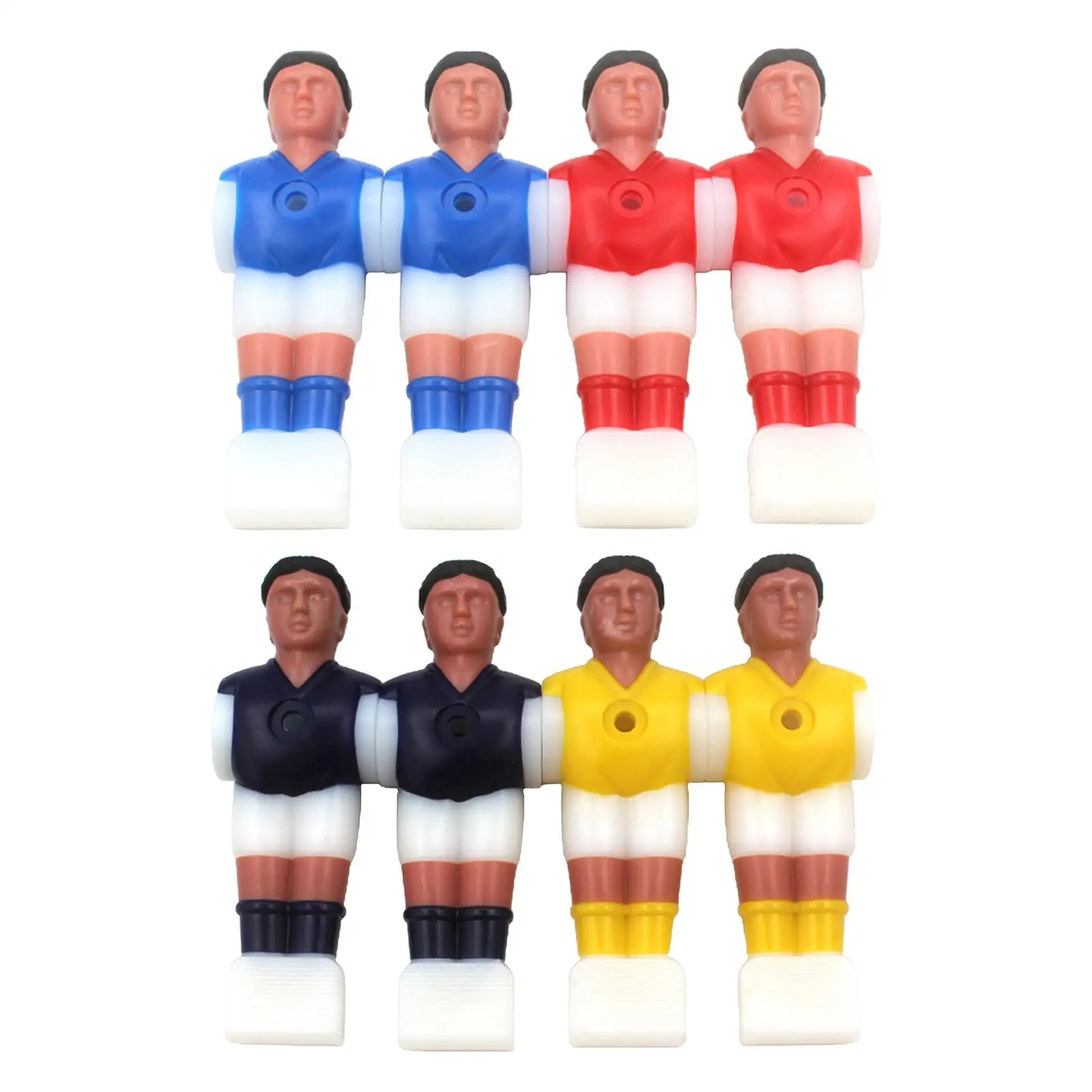 Mini Resin Foosball Men Table Top Guys Man Player Football Players Model with Ball Entertainment Accessory Game Indoor Sport