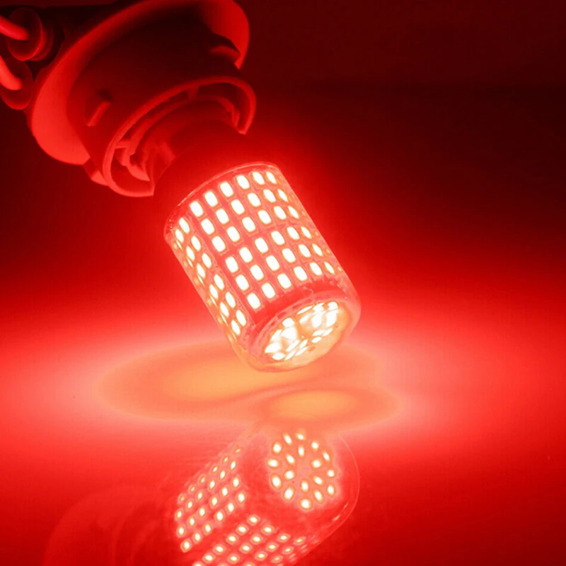 ڵ  õ 극ũ  ÷ ׼ , DC 12V 1157 LED  3014, 144-SMD, 1 